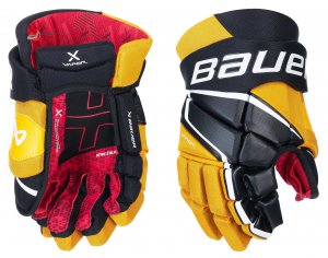 Rukavice BAUER Vapor 3X JR černo-žluté