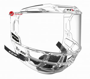 Plexi CCM Full Visor Clear JR