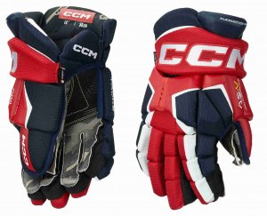 Rukavice CCM Tacks AS-V Pro JR modro-červené