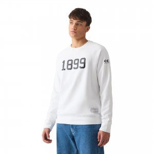 Mikina CCM 125 Years Anniversary Fleece Crew bílá