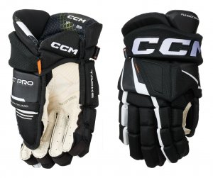 Rukavice CCM Tacks XF Pro SR černo-bílé