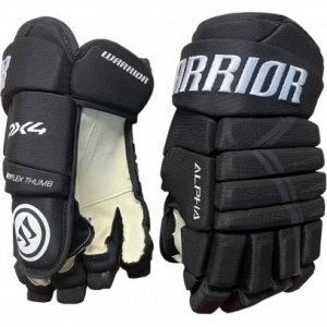 Hokejové rukavice WARRIOR Alpha DX4 SR černé - vel. 14"