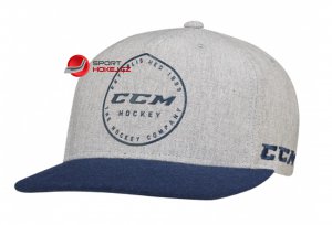 Kšiltovka CCM Academy Snapback šedá