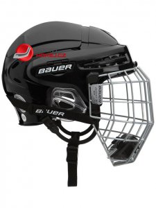 Hokejová helma BAUER 5100 Combo SR tmavě modrá