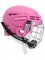Hokejová helma BAUER Prodigy Combo YTH růžová