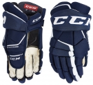 Hokejové rukavice CCM Tacks 9060 JR modro-bílé