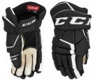 Hokejové rukavice CCM Tacks 9040 SR černo-bílé