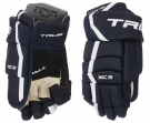 Hokejové rukavice TRUE XC9 YTH tmavě modré - vel. 10"